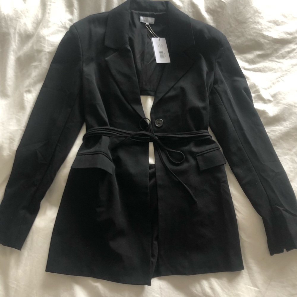 WeWoreWhat Cut Out Blazer Size:M
